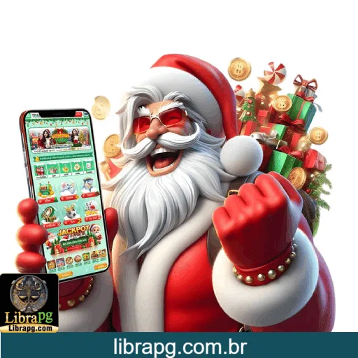 Imagem promovendo bônus LibraPG com recompensas imperdíveis.